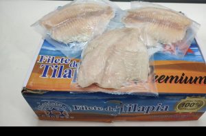 Caja de Filete de Tilapia Grande Sin Agua 4.54KG