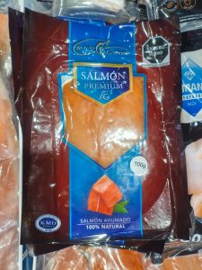 5 Pz de salmón ahumado 100g